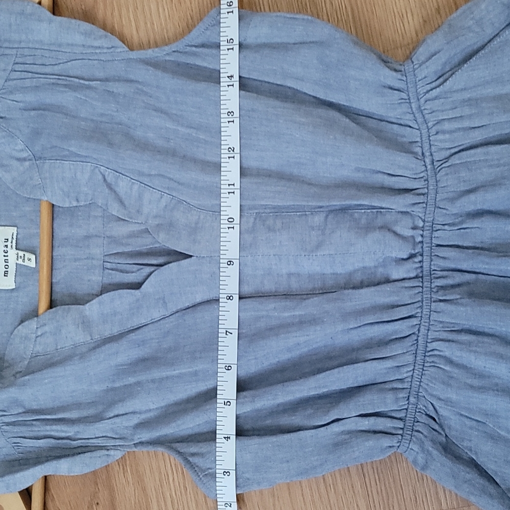 Linen Summer Dress - Picture 7 of 8